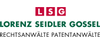 LORENZ SEIDLER GOSSEL Rechtsanwälte Patentanwälte Partnerschaft mbB LORENZ SEIDLER GOSSEL Rechtsanwälte Patentanwälte Partnerschaft mbB
