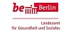 Landesamt für Gesundheit und Soziales Berlin Landesamt für Gesundheit und Soziales Berlin
