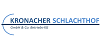 Kronacher Schlachthof GmbH & Co. Betriebs-KG Kronacher Schlachthof GmbH & Co. Betriebs-KG