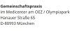 Gemeinschaftspraxis im Medicenter am OEZ / Olympiapark Gemeinschaftspraxis im Medicenter am OEZ / Olympiapark